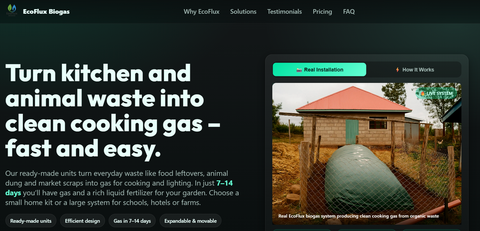EcoFlux Biogas